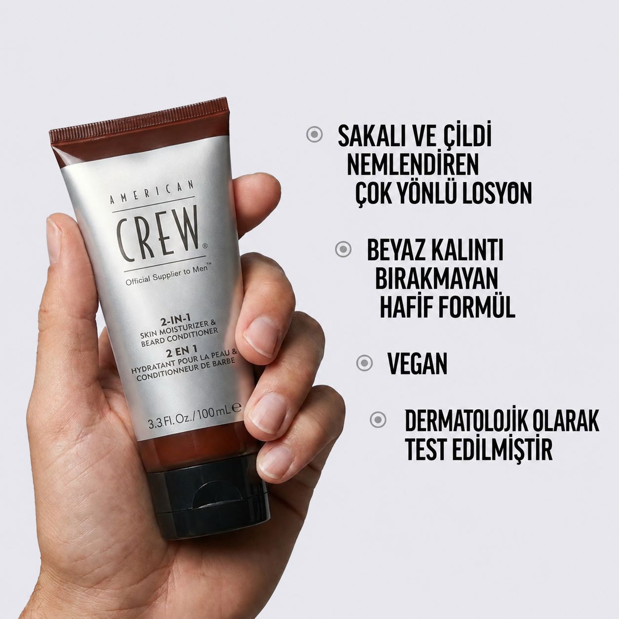 2 in 1 Skin Moisturizer and Beard Conditioner
