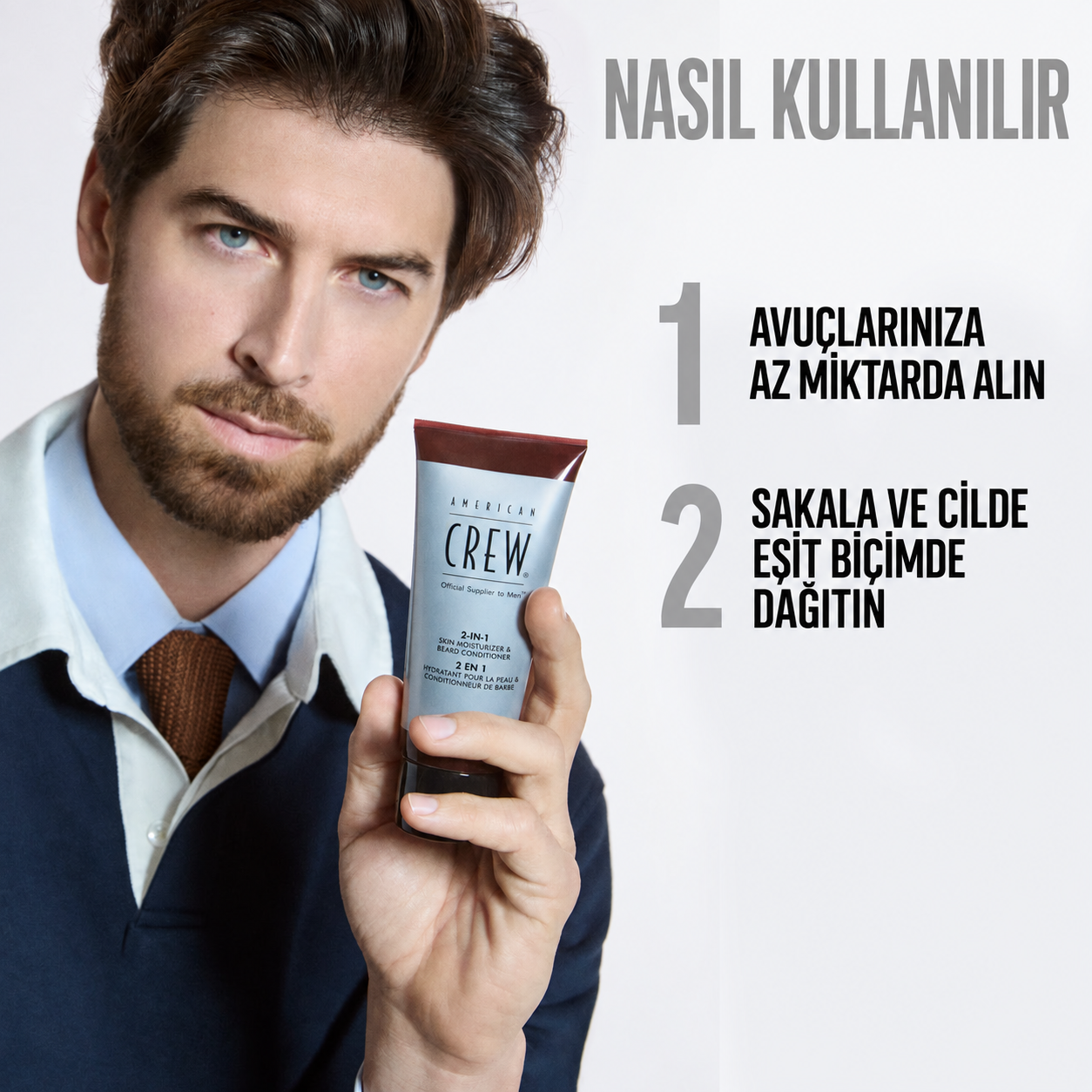 2 in 1 Skin Moisturizer and Beard Conditioner