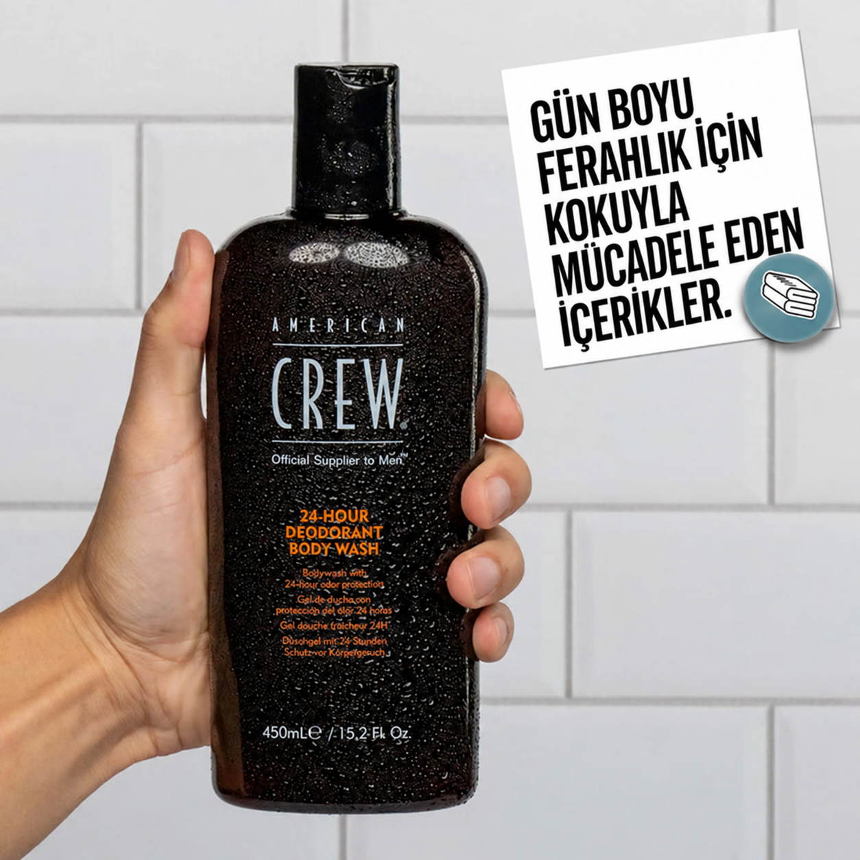 24 HOUR DEODORANT BODY WASH