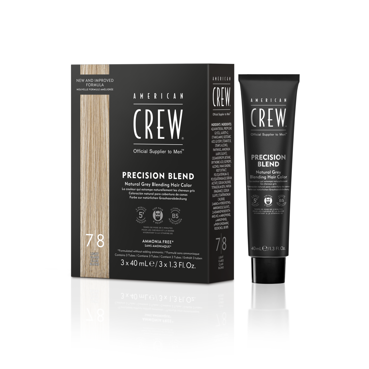 Precision Blend 7–8 Light — 3 × 40 ml