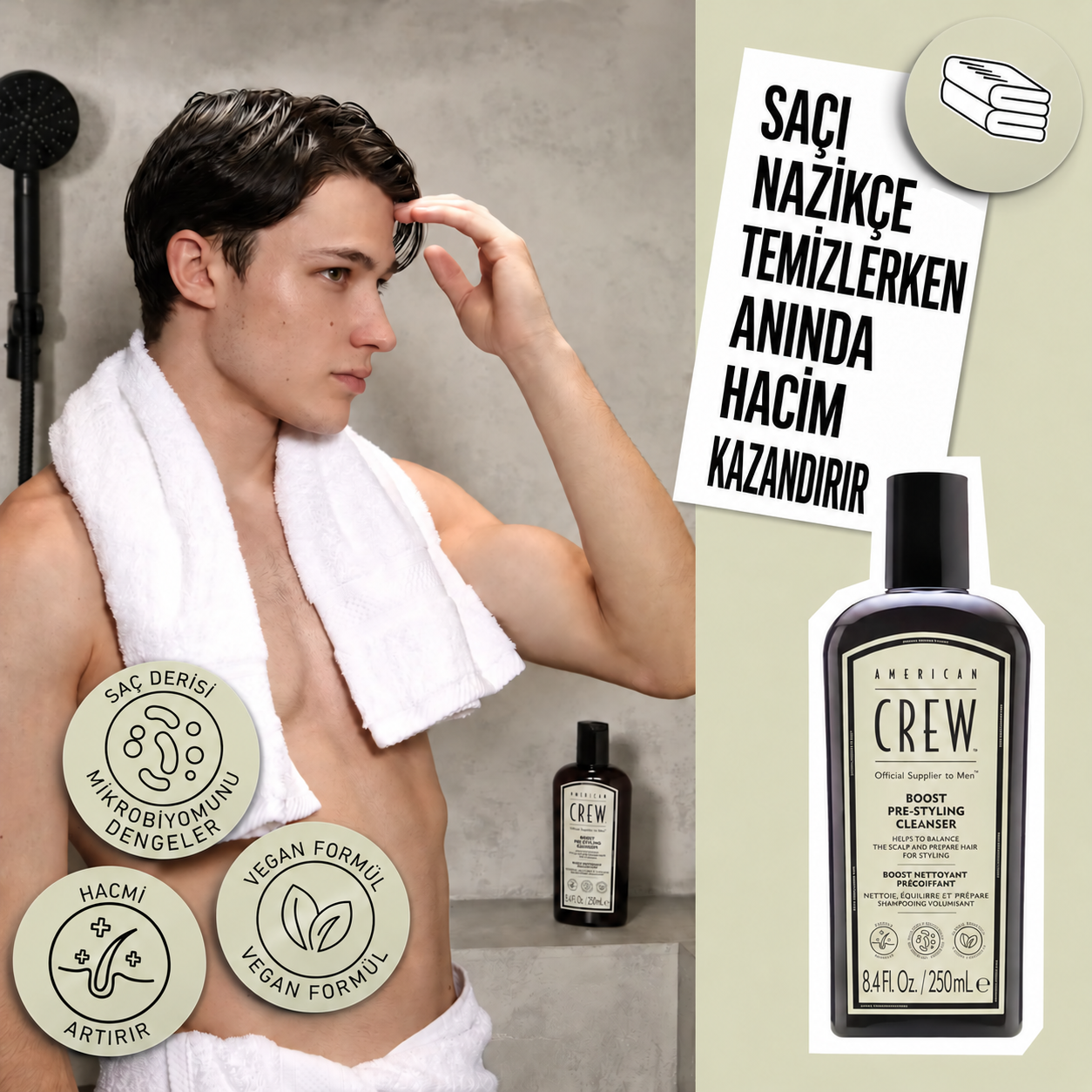 BOOST PRE-STYLING SHAMPOO