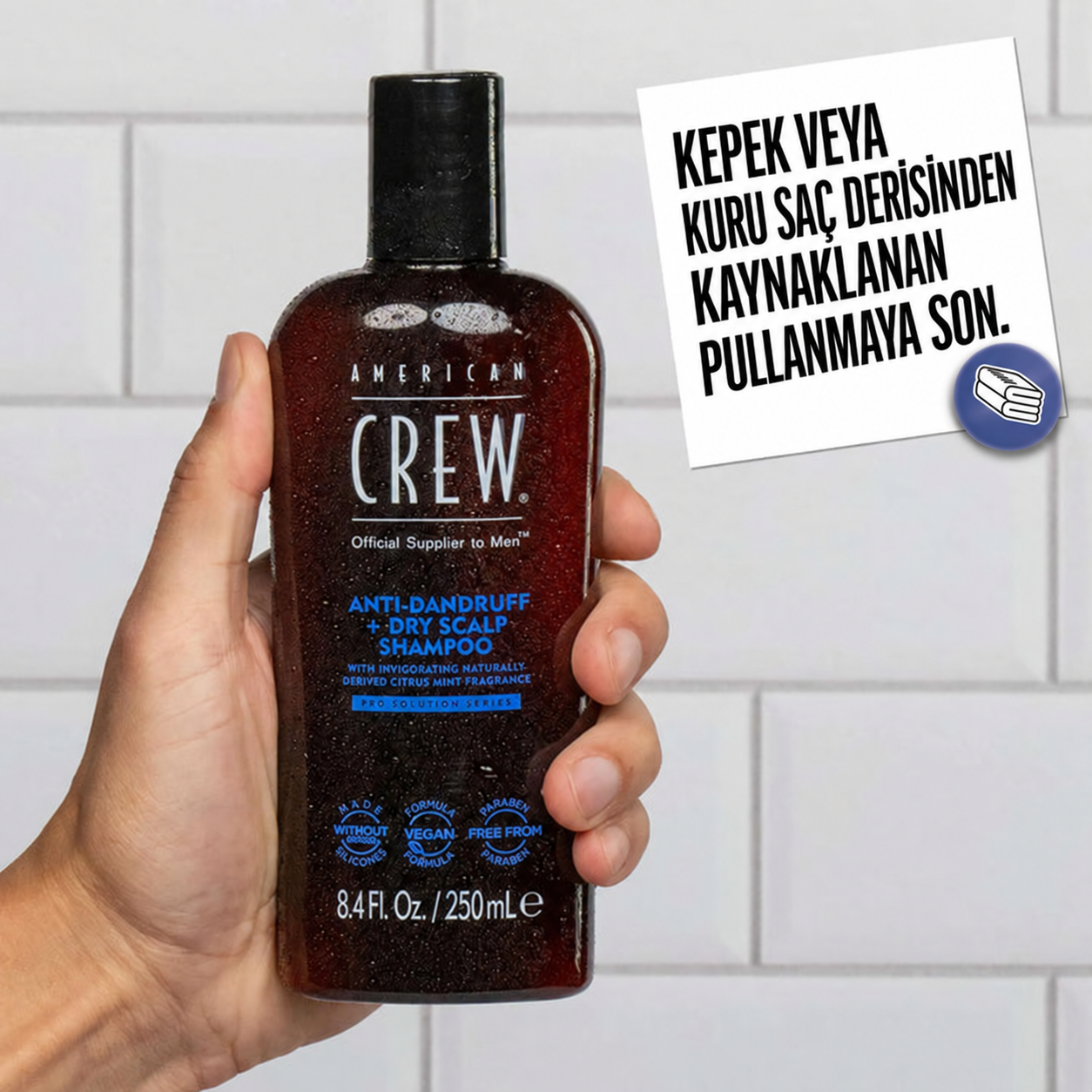 ANTI-DANDRUFF + DRY SCALP SHAMPOO FOR MEN