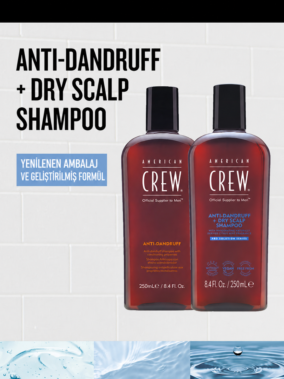 ANTI-DANDRUFF + DRY SCALP SHAMPOO FOR MEN