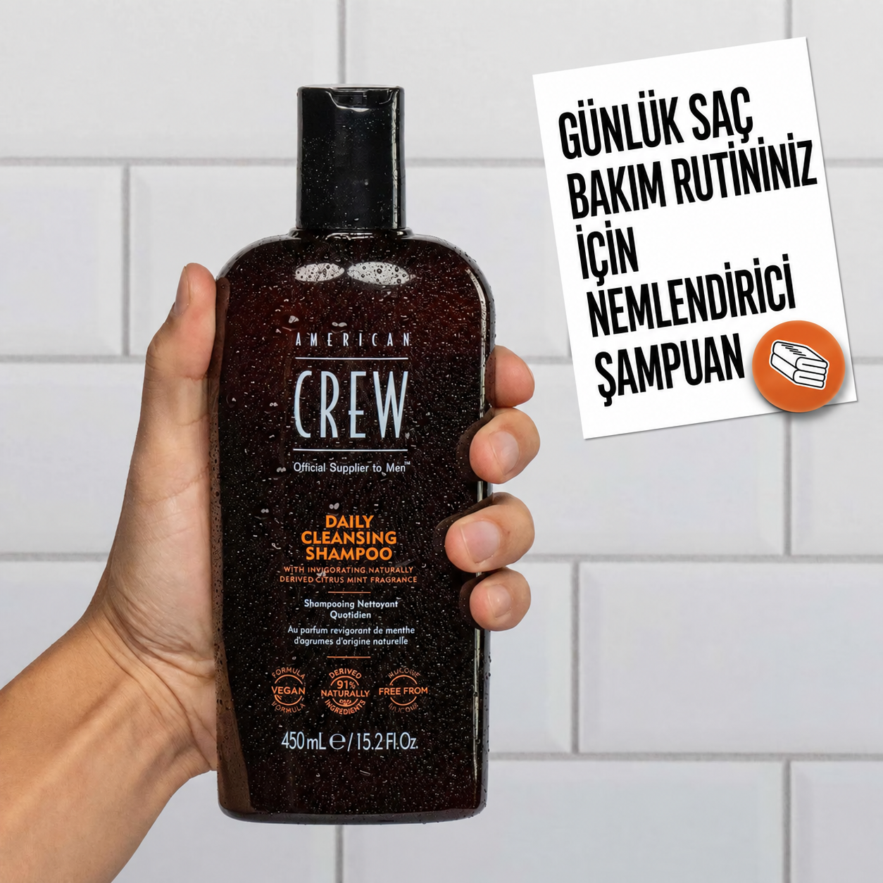 DAILY CLEANSING SHAMPOO FOR MEN