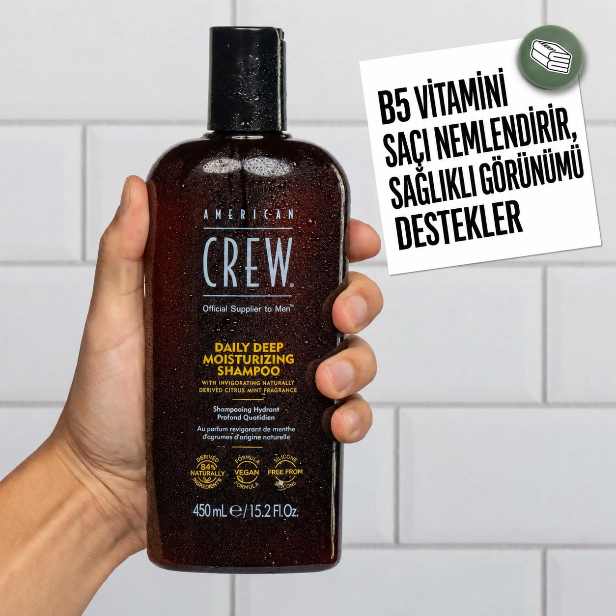 DAILY DEEP MOISTURIZING SHAMPOO FOR MEN