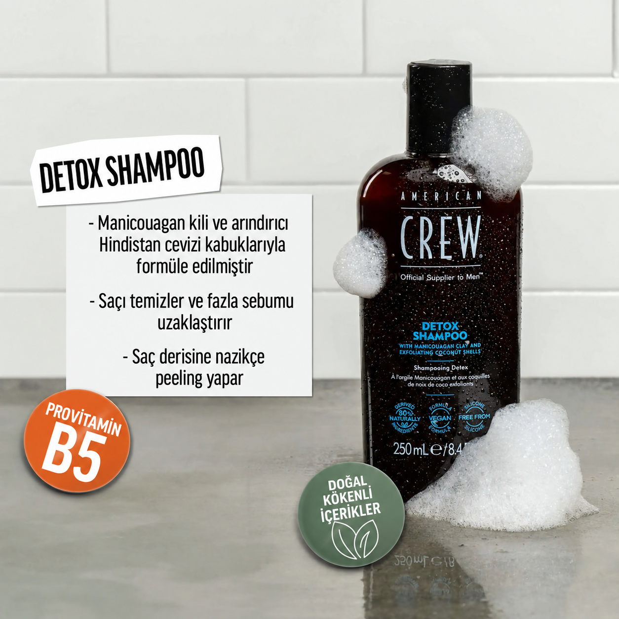 DETOX SHAMPOO FOR MEN